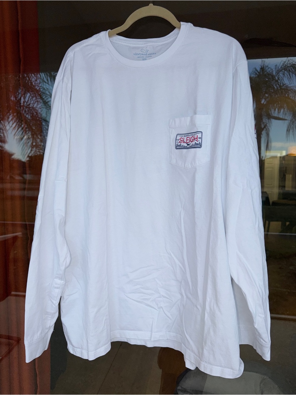 Men’s Vineyard Vines Long Sleeve Santa Tee Sz: XXL
